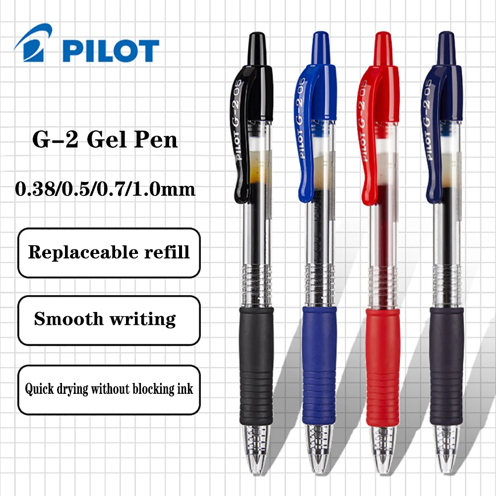 Pilot Pen G2 - Bolígrafo de Gel japonés PILOT piezas,