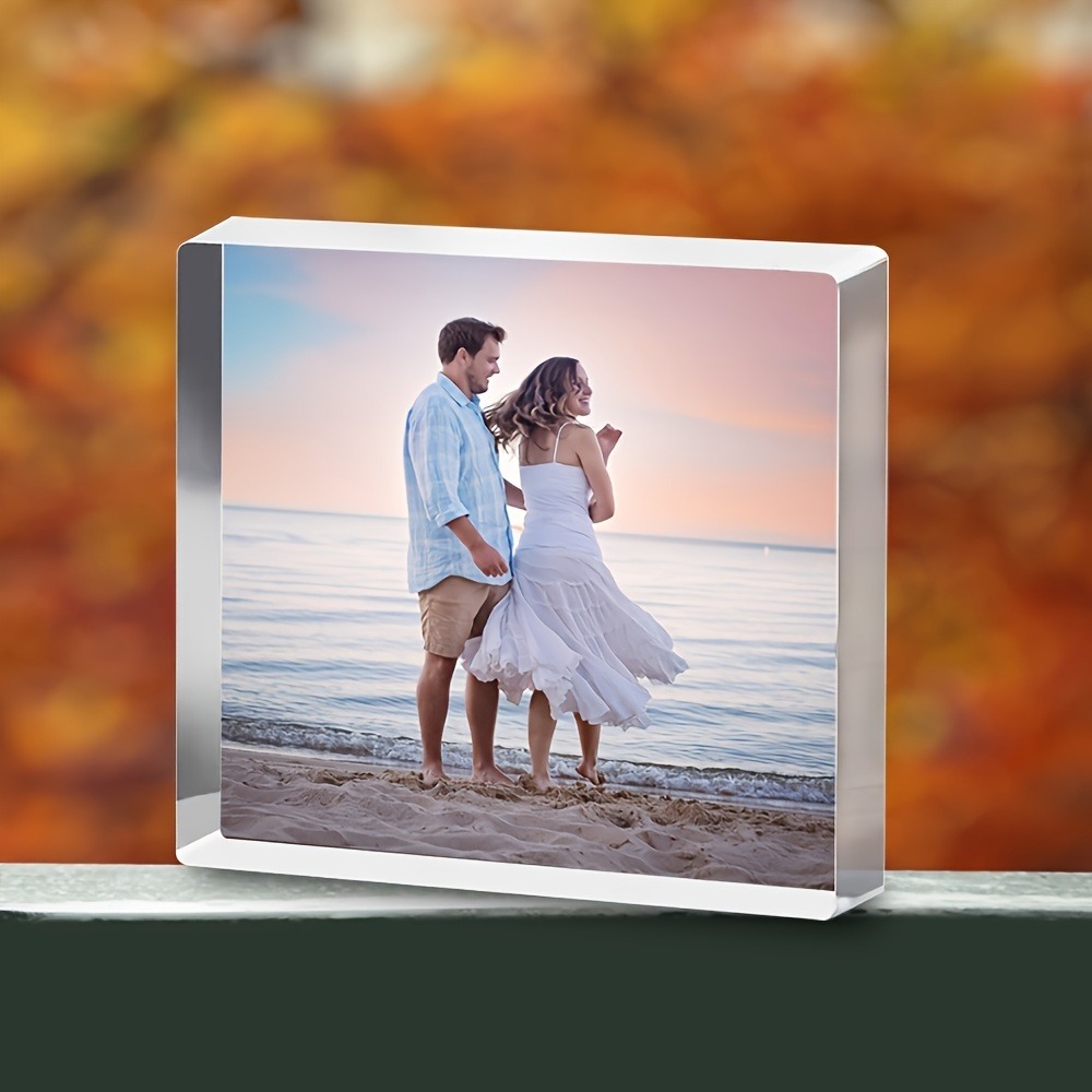 Photo Acrylic Block - Bloque de Acrílico 3D Personalizado con