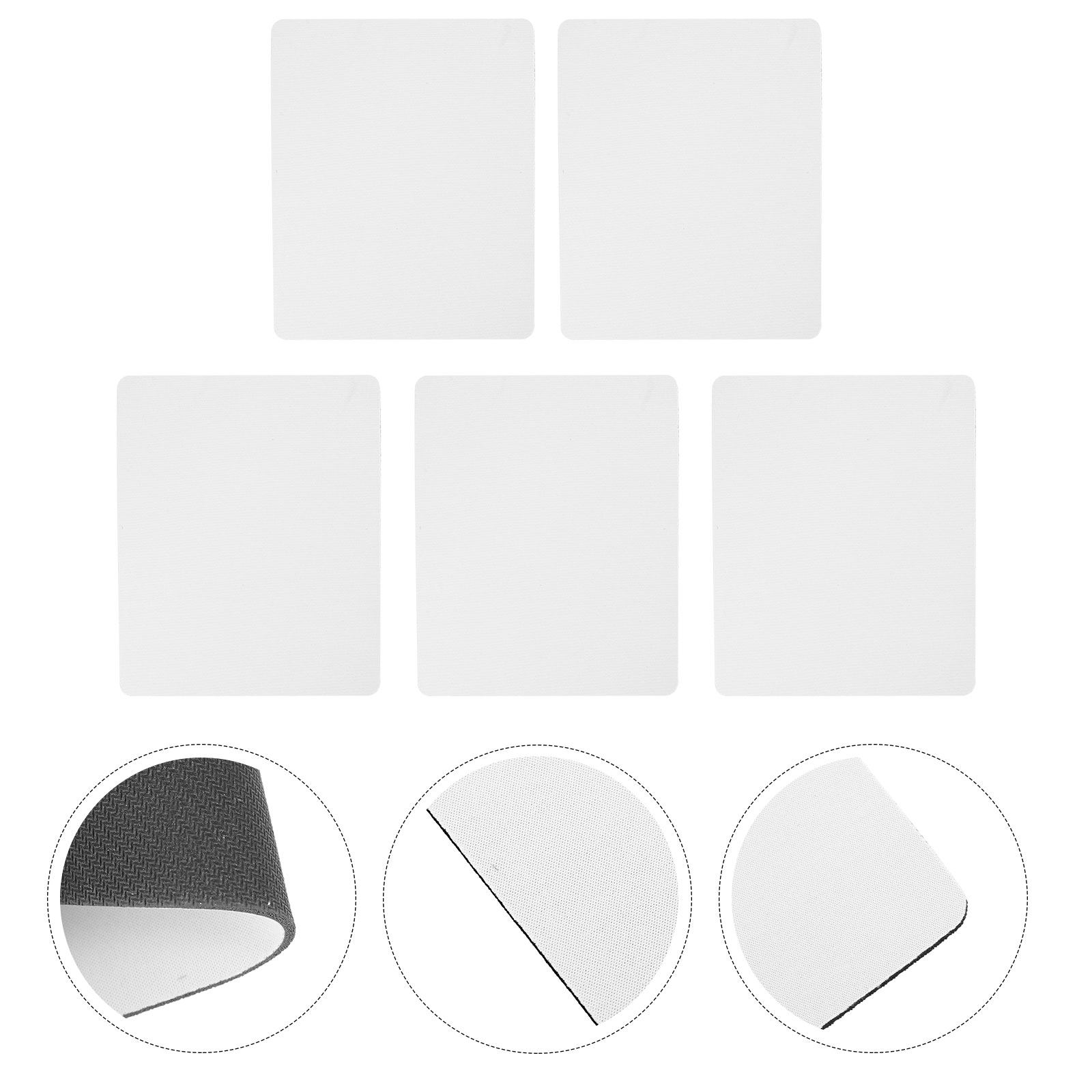 Mouse Pad Blank Sublimation - 5 alfombrillas de ratón en blanco
