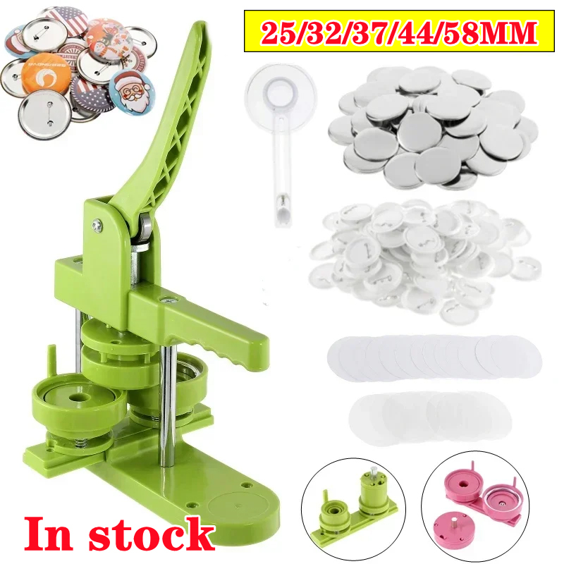 Button Badge Blank - Máquina para hacer botones de 25/32/37/44MM,