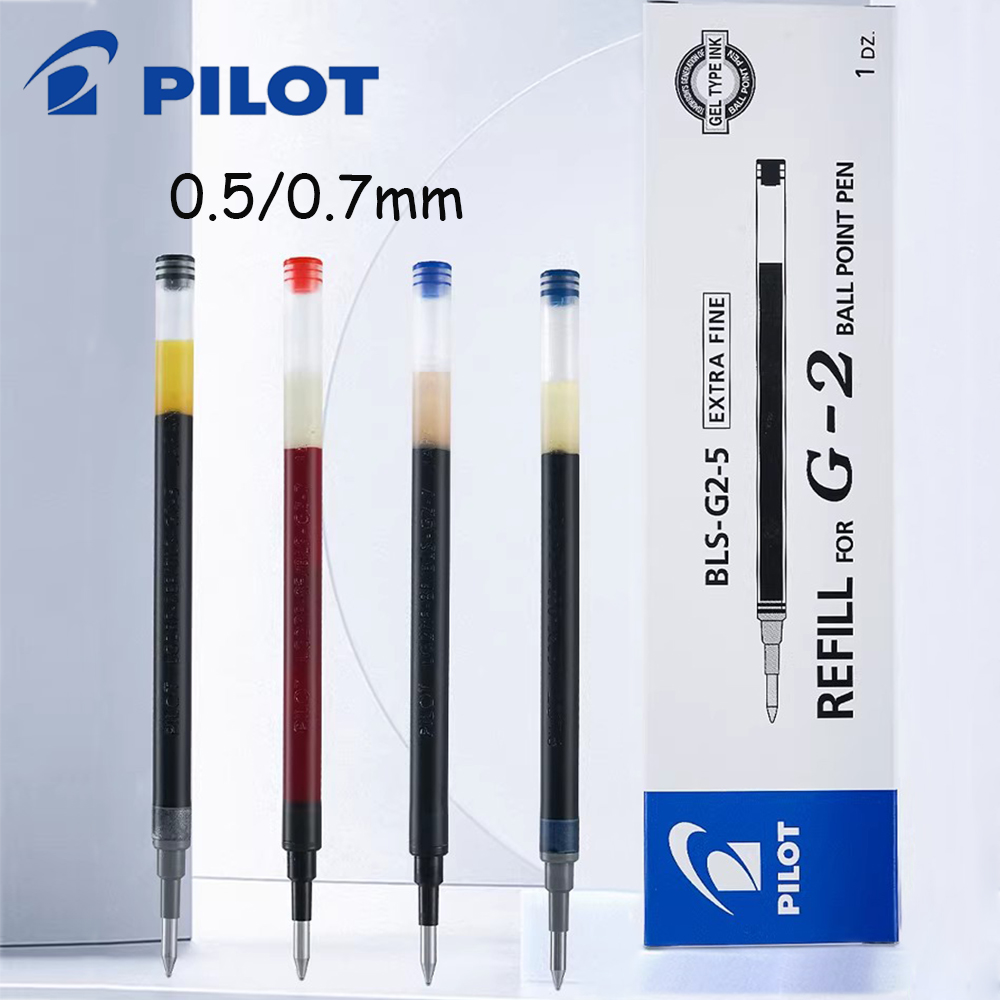 Pilot Pen G2 - 12 Recambios de Bolígrafo de Gel