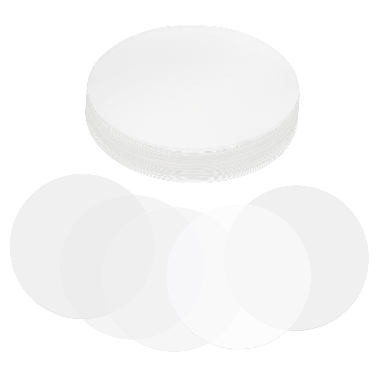Button Badge Blank - Película de insignia de 44/48/54/61/65/70mm, 100/200