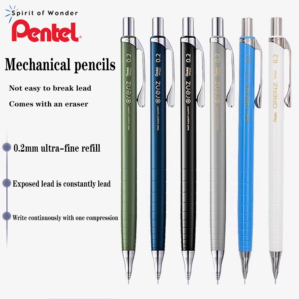 Pentel Pen Energel - Lápiz Mecánico Pentel Orenz de 0.2