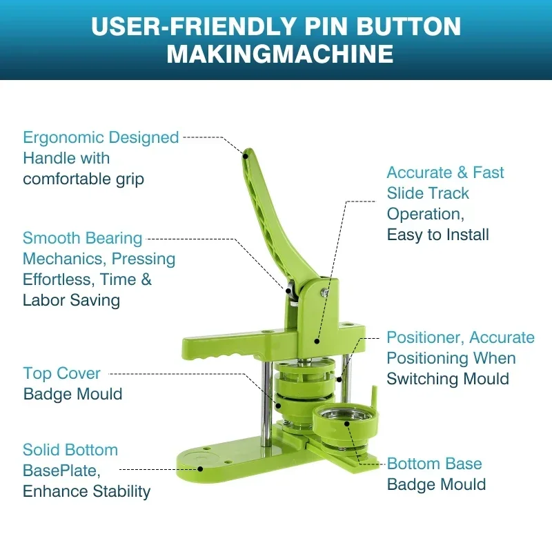 Máquina para hacer botones de  - Button Badge Blank reseña y precio