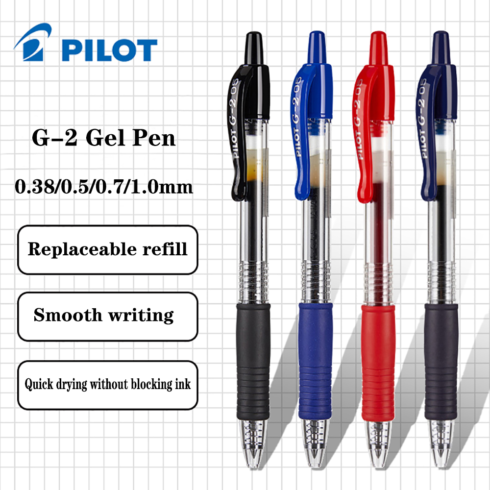 Bolígrafo de Gel piloto japoné - Pilot Pen G2 reseña y precio
