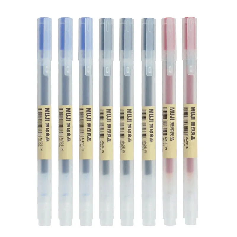 Bolígrafo de Gel Kawaii, tinta - Muji Stationery Gel Pen reseña y precio