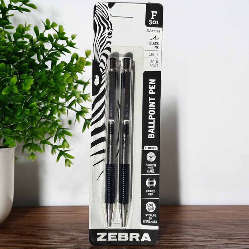 Bolígrafo ZEBRA F-701 402 G-30 - Zebra Pen F-301 reseña y precio