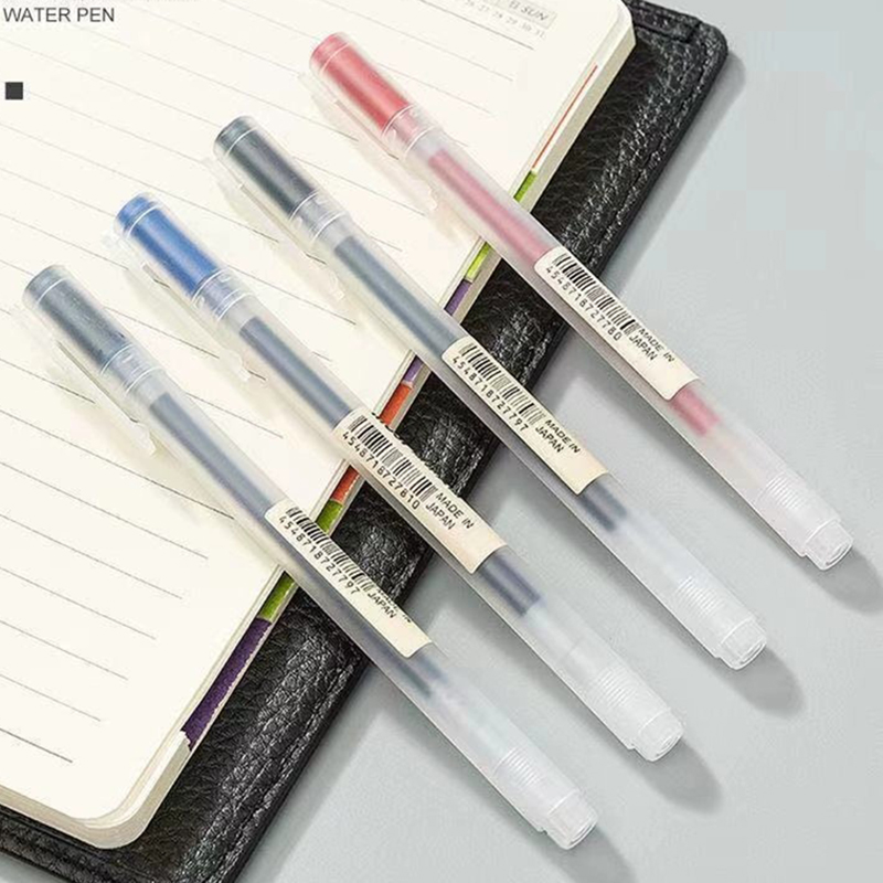 3-6 unids/set 0,38mm bolígrafo - Muji Stationery Gel Pen reseña y precio