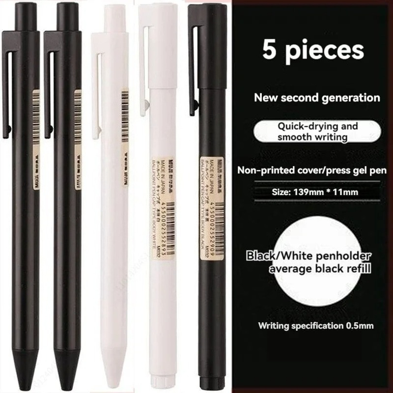 Bolígrafos de Gel con Punta de - Muji Stationery Gel Pen reseña y precio
