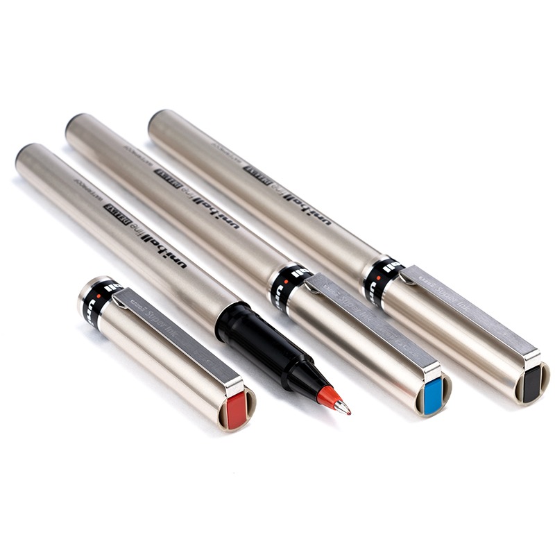 Mitsubishi Uniball UB150/UB170 - Pentel Pen Energel reseña y precio