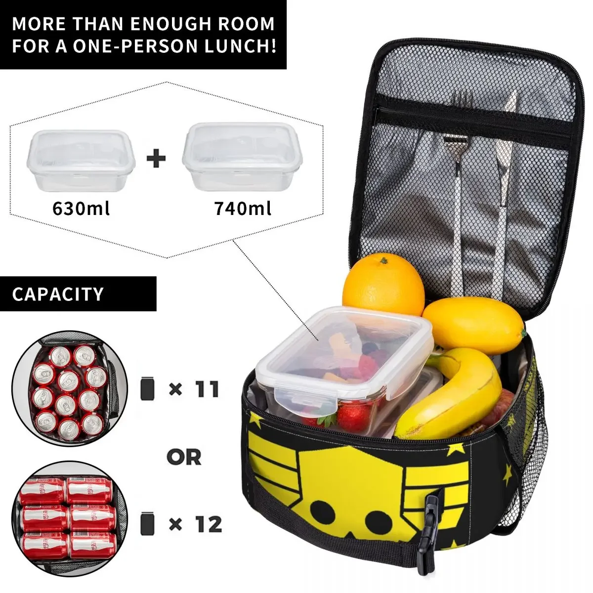Bolsa de almuerzo aislada Hell - Tote Bag Sublimation reseña y precio