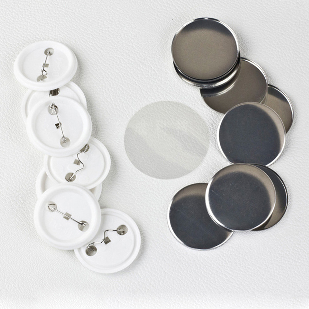 Piezas de plástico en blanco p - Button Badge Blank reseña y precio
