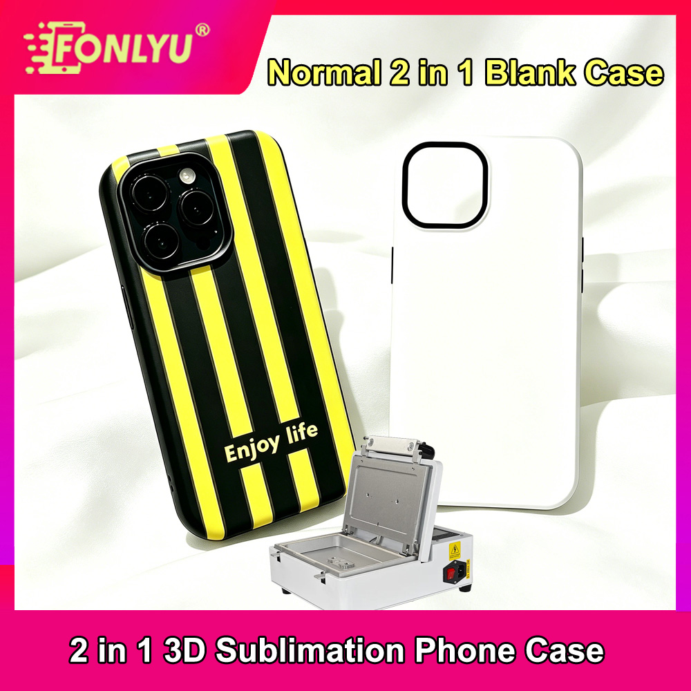 FONLYU 10 piezas Fundas de Tel - Phone Case Blank Print reseña y precio