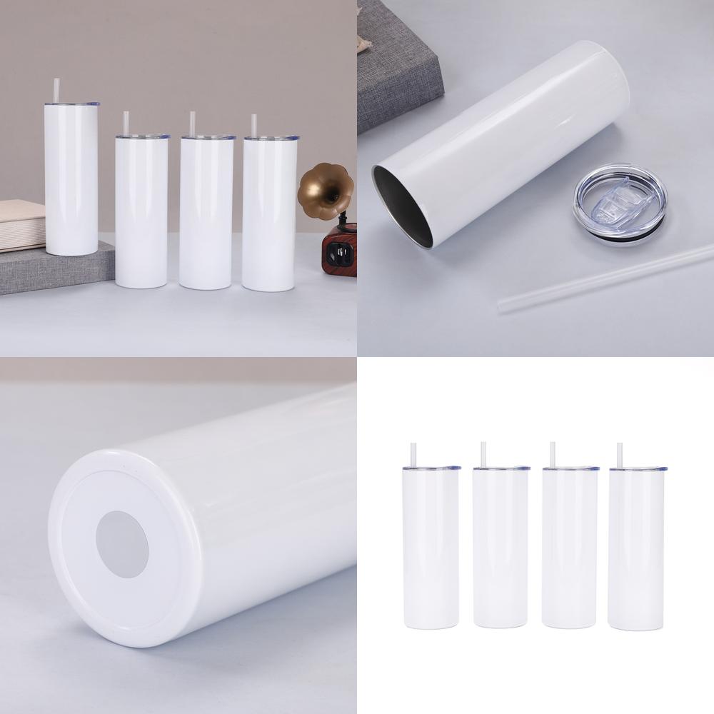 Taza recta de 20oz, termo blan - Sublimation Mug White reseña y precio