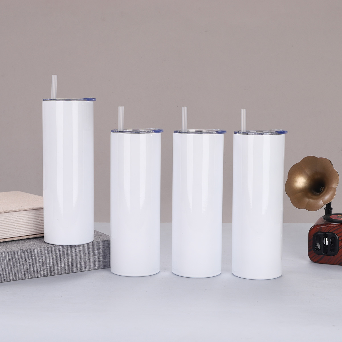Taza recta de 20oz, termo blan - Sublimation Mug White reseña y precio